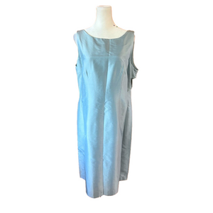 Valerie Dresses Light Blue 100% Silk Dress